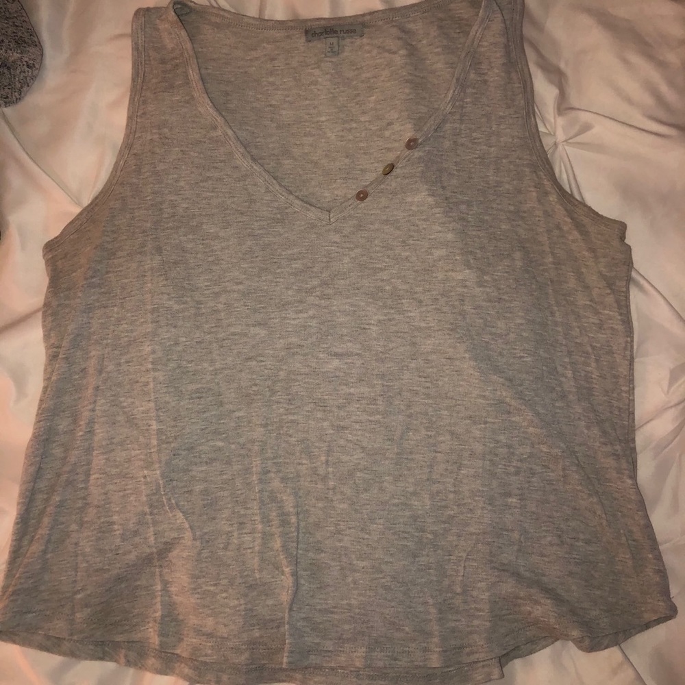 Grey tank top